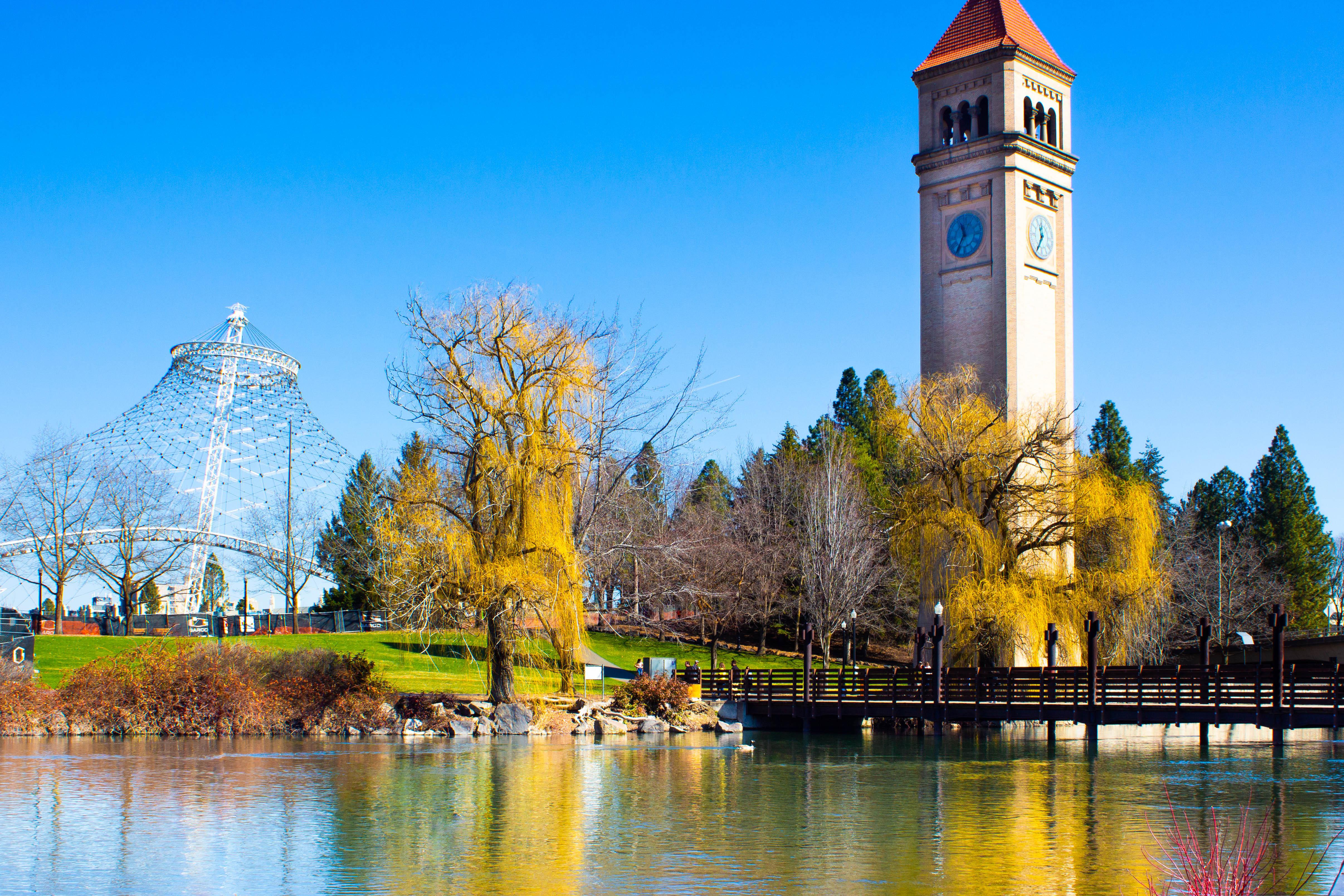 Spokane Washington landscape